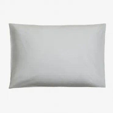 Fronha Agassi De Algodão Percal 180 Fios Azul Cielo & 50 X 75 Cm - Sklum