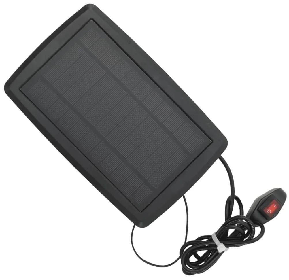 Toldo retrátil manual com luz LED 450x300 cm bordô