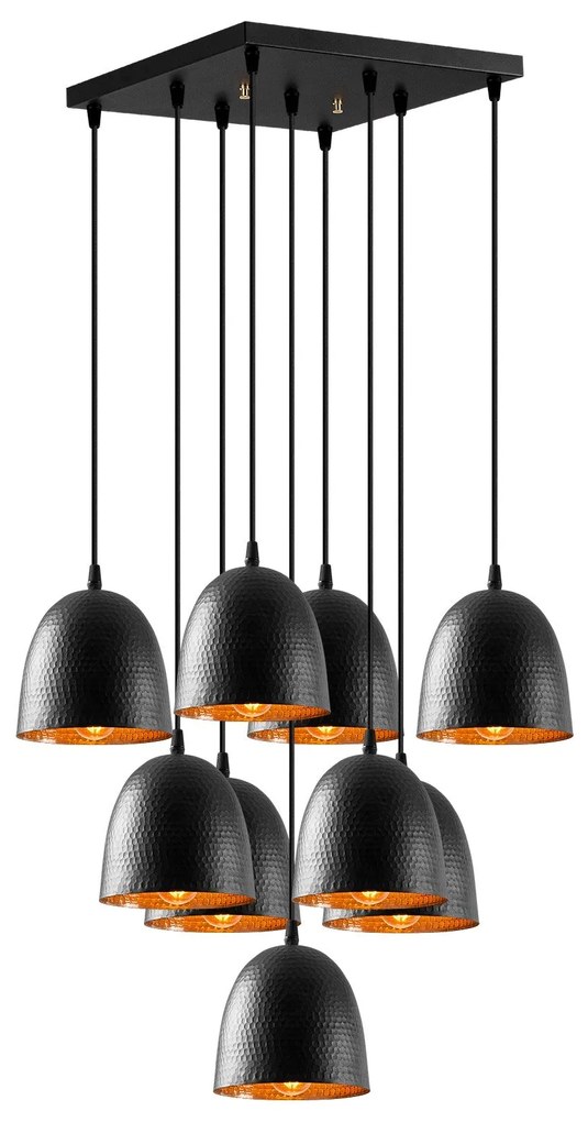 Chandelier Tattoo – Preto – 61 x 61 cm