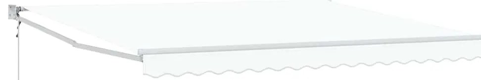 Toldo Retrátil Automático Branco 400x300 cm