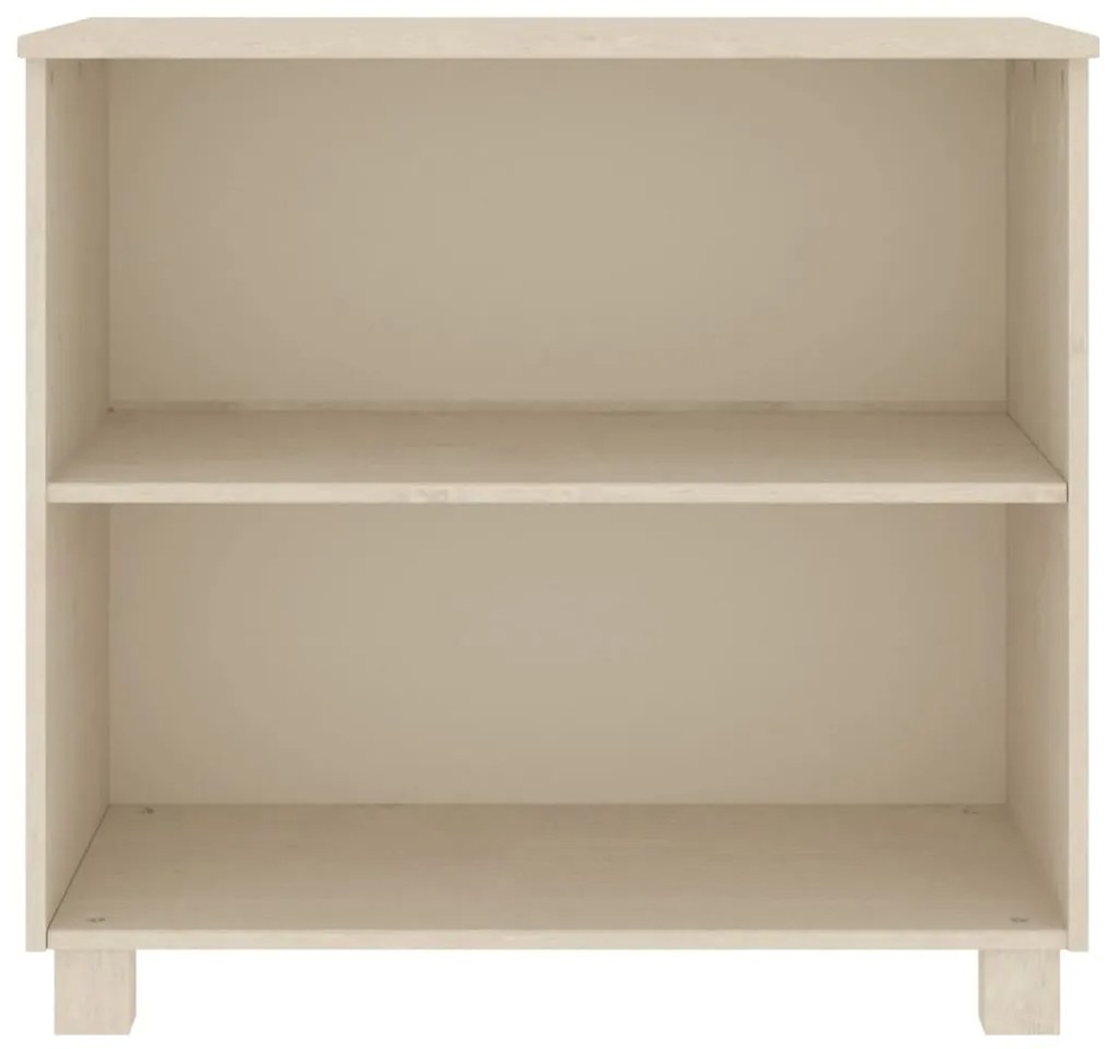Aparador HAMAR 85x35x80 cm pinho maciço castanho-mel