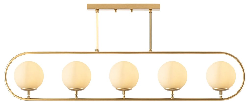 Chandelier Jewel – Dourado Brilhante – 122 x 15 cm
