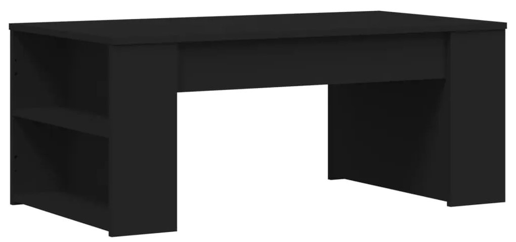 Mesa de centro 102x55x42 cm derivados de madeira preto
