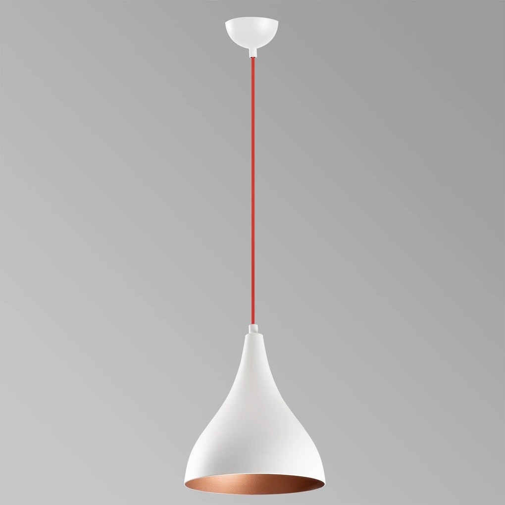 Candeeiro de Teto Berceste – Branco – 22 cm x 122 cm