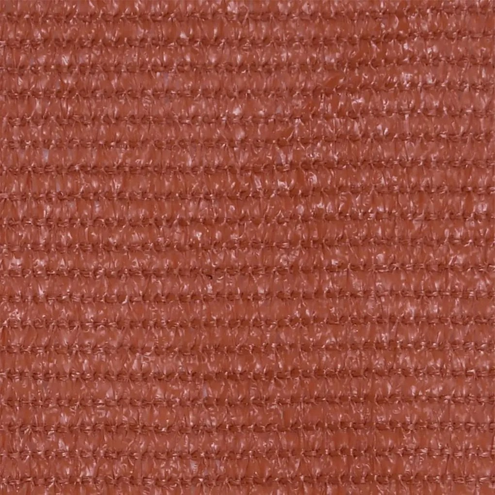 Tela de varanda 75x600 cm PEAD terracota