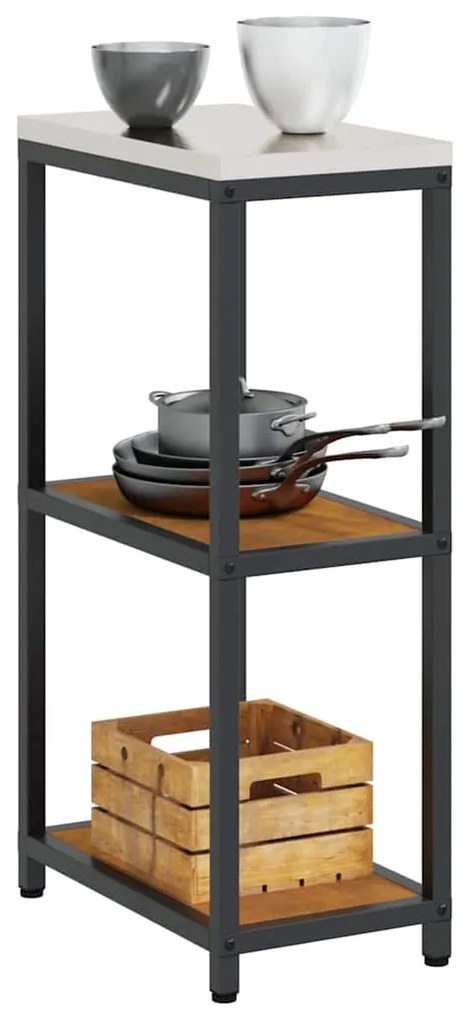 Prateleira de Armazenamento de Cozinha 60 x 50 x 92 cm