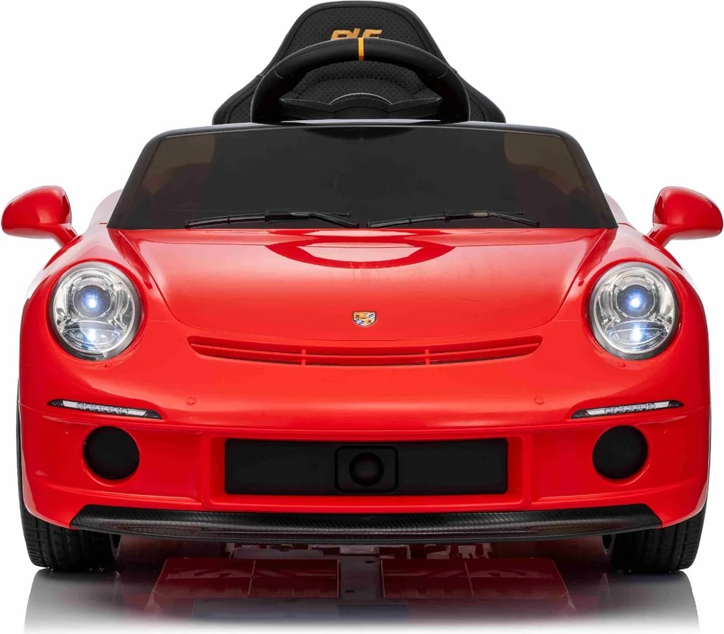 Carro elétrico para crianças RUF GT 12V,com portas rebatíveis, comando remoto, luzes LED dianteiras e traseiras, entrada USB/Aux, bateria de lítio, li
