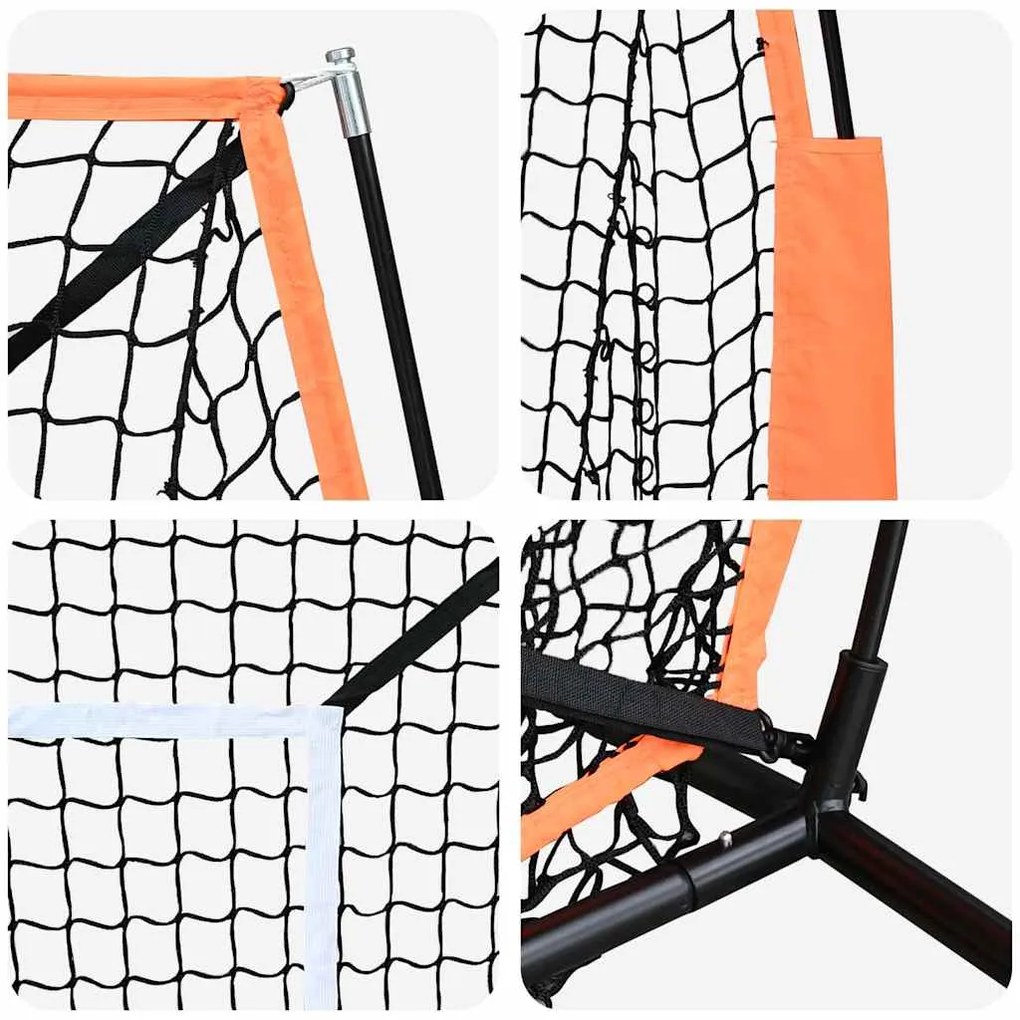 Beisebol &amp; Softbol Preto 180 x 90 x 153 cm Poliéster