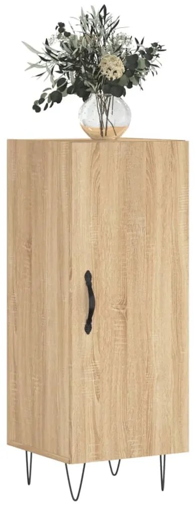 Aparador 34,5x34x90 cm madeira processada cor carvalho sonoma