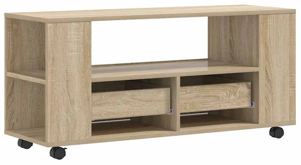 Móvel de TV 102x34,5x43 cm derivados de madeira carvalho sonoma