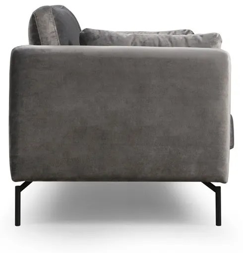 Sofá de 2 Lugares Sino – Cinzento – 177 cm x 87 cm x 90 cm