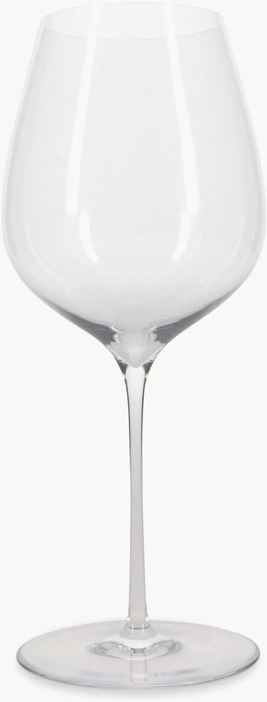 Copos de vinho tinto em cristal Lux, conjunto de 6