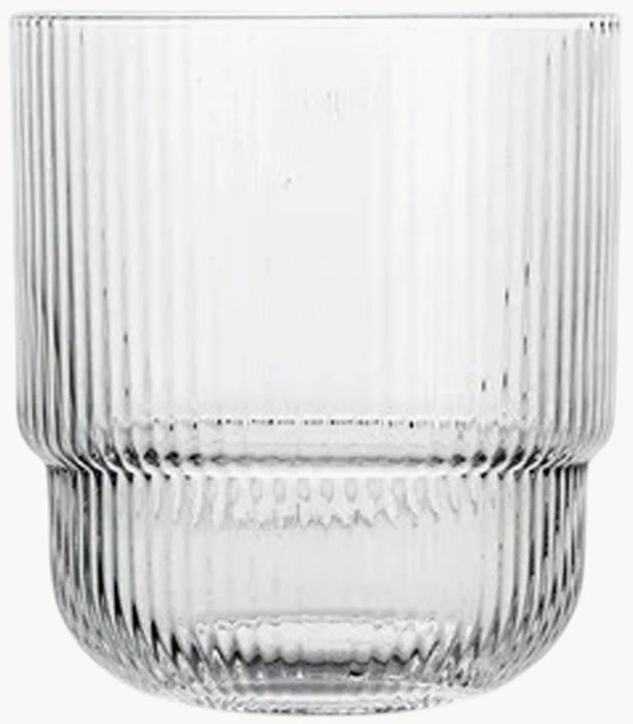 Copos em cristal artesanais Blanka, conjunto de 4