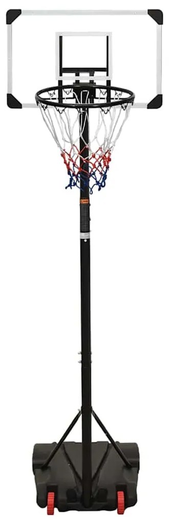 Tabela de basquetebol 216-250 cm policarbonato transparente
