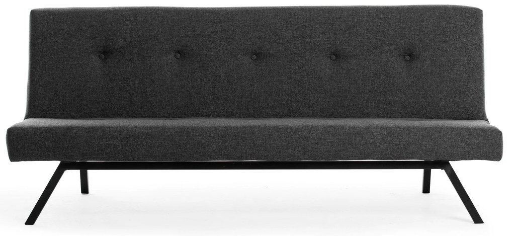 Sofá-cama de 3 Lugares Zola – Cinzento Escuro – 180 x 102 cm