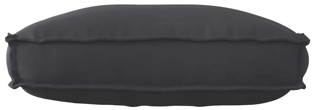Almofada de Palete para Encosto Preta 70 x 40 x 12 cm em Tecido Oxford