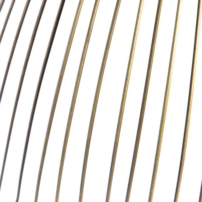 Candeeiro de suspensão design latão 39,8 cm - Pia