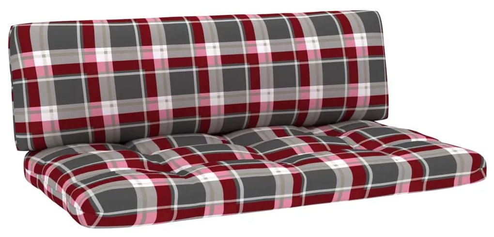 4 pcs conj. lounge paletes c/ almofadões pinho impregnado preto