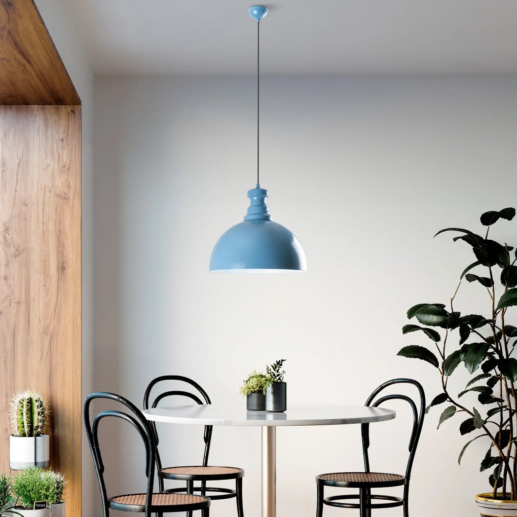Candeeiro Kure – Azul Claro – Ø40 h:37 cm