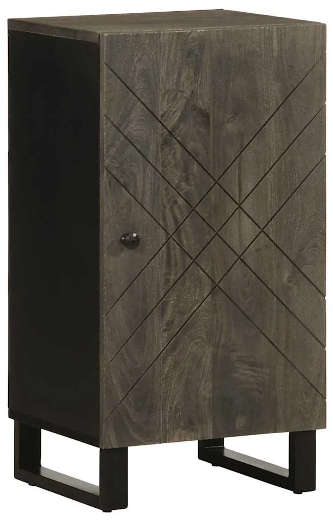 Aparador 40x33x75 cm madeira maciça manga preto
