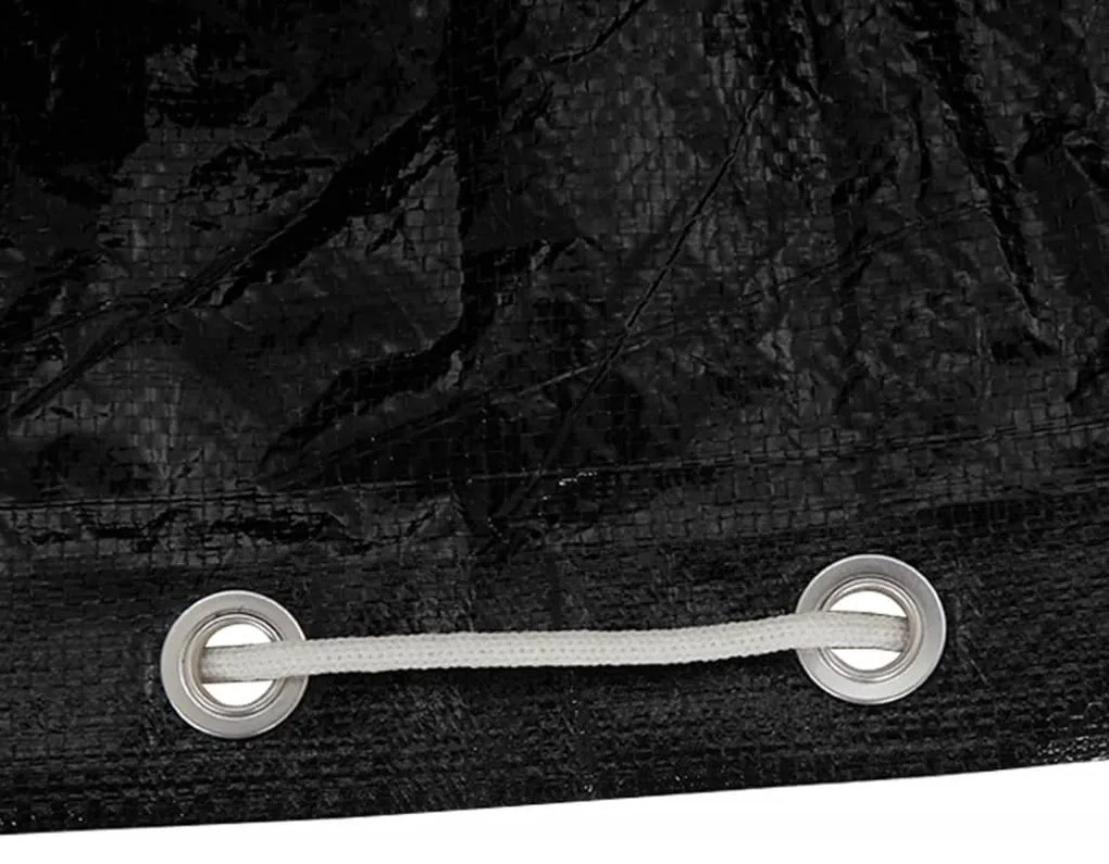 Capas p/ mobília de jardim 2 pcs c/ 10 ilhós Ø230x90 cm redondo