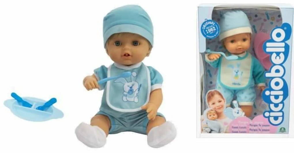 Nenuco com Acessórios Cicciobello First Meals 30 cm