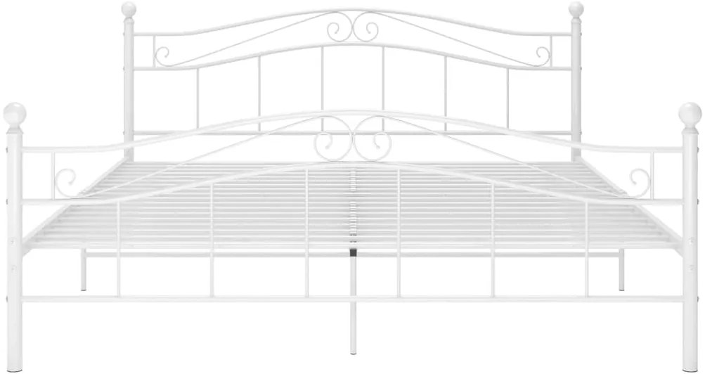 Estrutura de cama metal 200x200 cm branco
