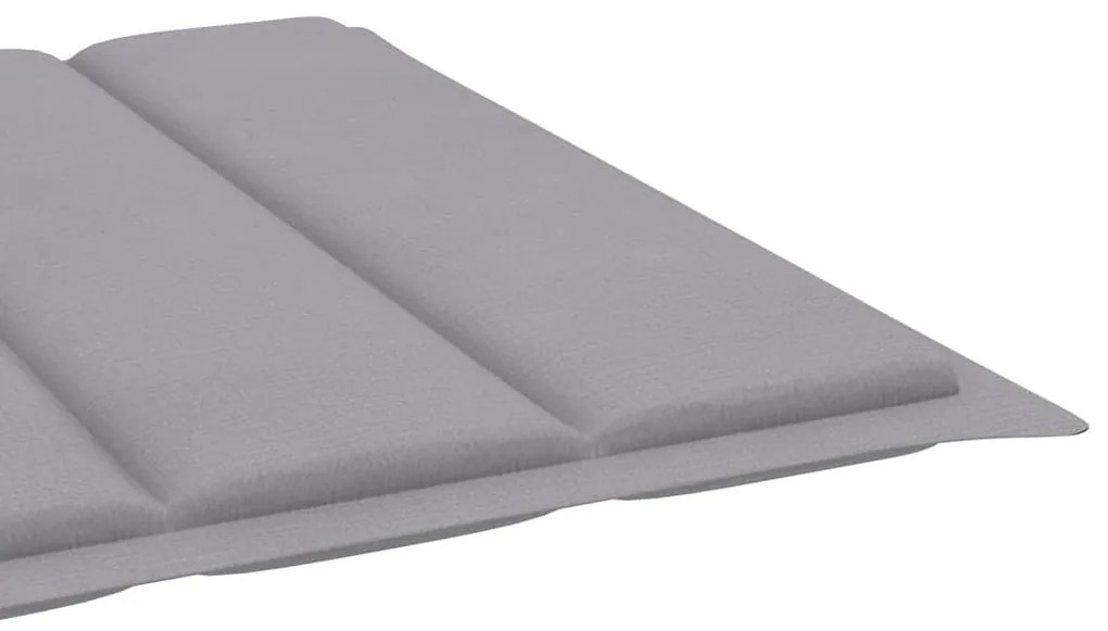 Espreguiçadeira de jardim com mesa e almofadão pinho impregnado