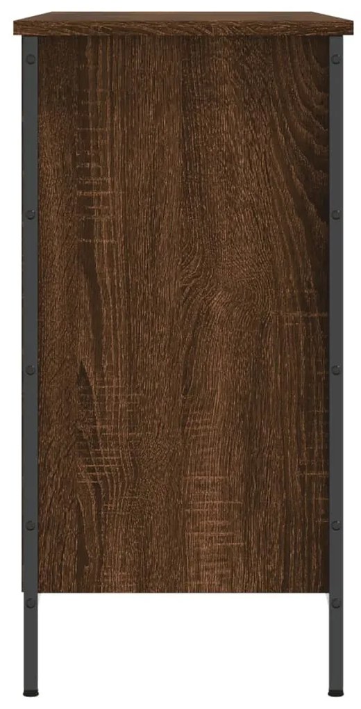 Sapateira 100x35x70 cm derivados de madeira carvalho castanho