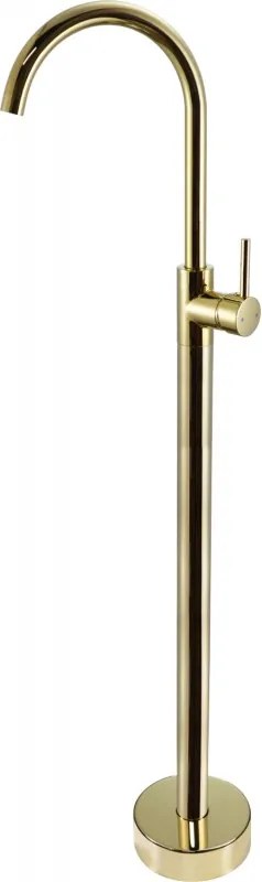 Mexen Alma torneira de lavatório independente, dourada - 75034-50