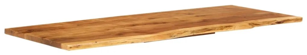 Tampo p/ móvel toucador WC 140x52x2,5 cm madeira acácia maciça