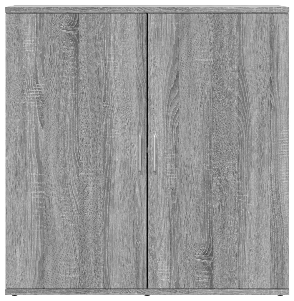 Aparador 79x38x80 cm derivados de madeira cinzento sonoma