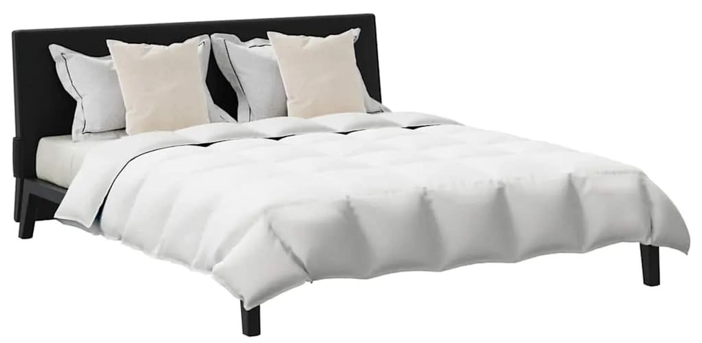 Edredão com travesseiro 3 pcs Branco 200 x 220 cm Penugem