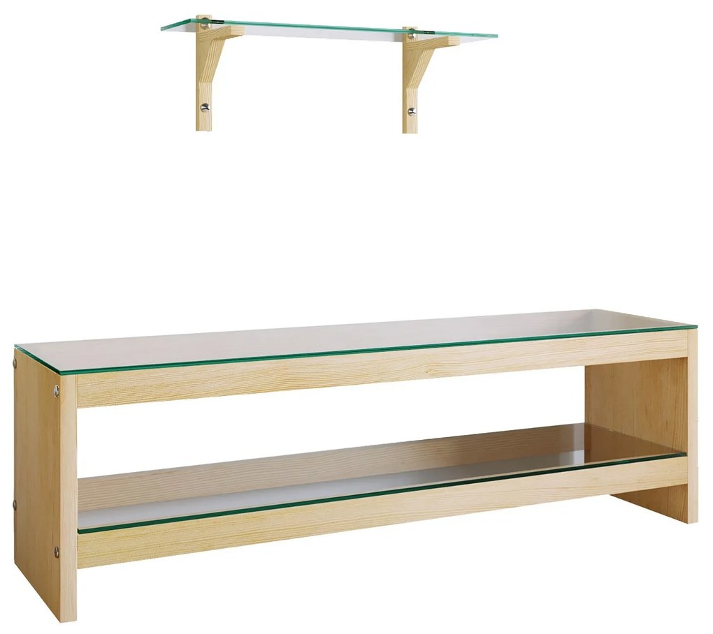 Unidade TV TV302 – Carvalho – 140x45x40 cm