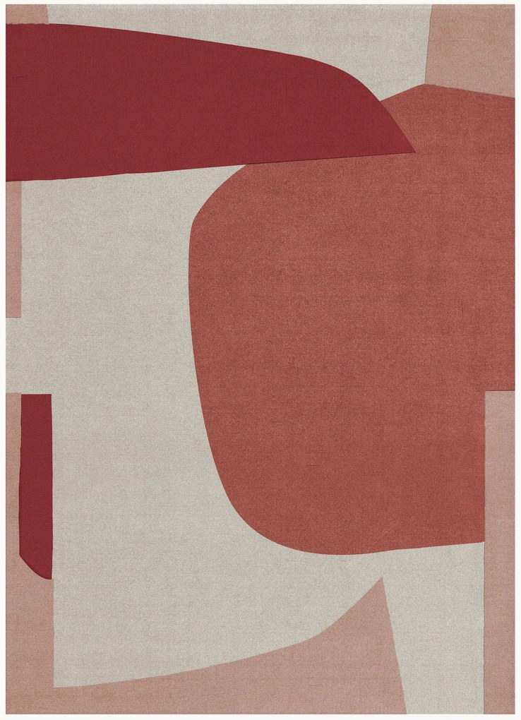 Tapete em lã artesanal Cloudberry