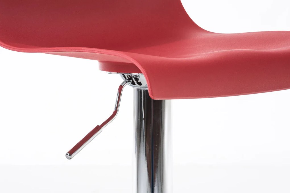 Banco de bar Hoover 39 x 84-104 x 36 cm Vermelho