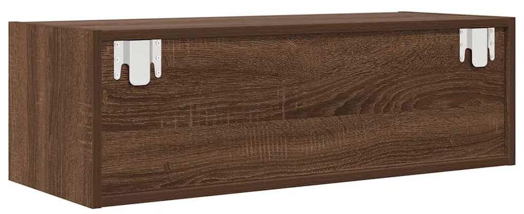 Móveis de TV 2pcs 80x31x25,5cm deriv. madeira carvalho castanho