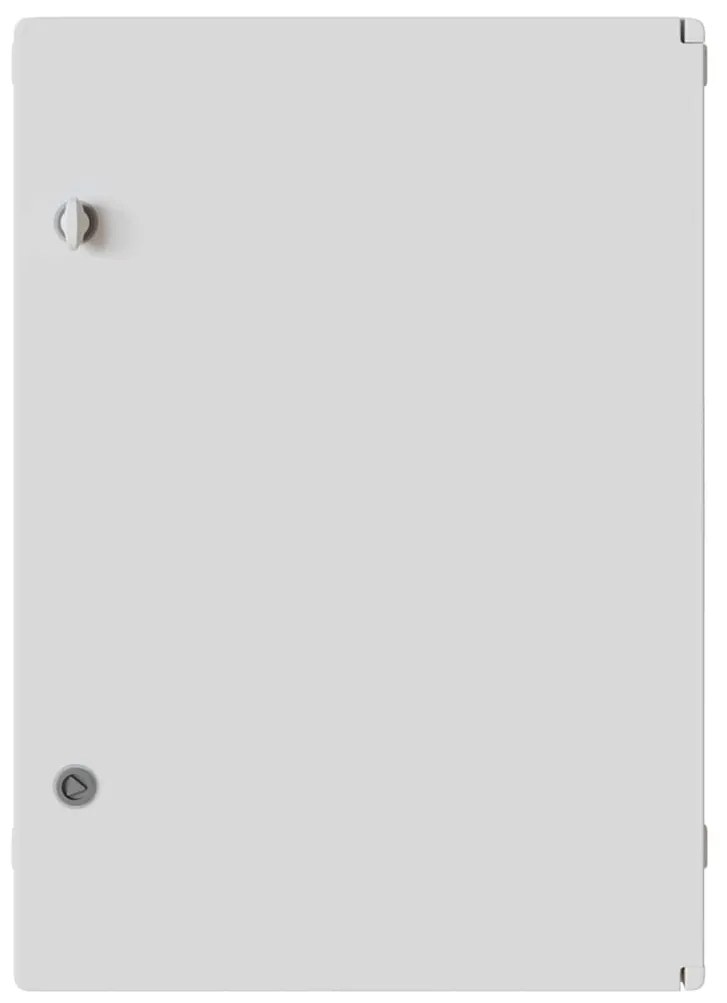 Armário de Controle IP65 Impermeável Cinza 50x24,5x70 cm Plástico ABS