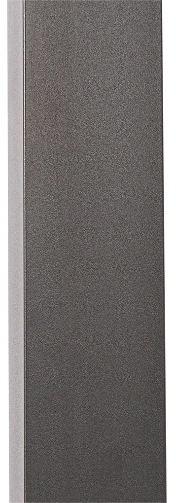Candeeiro de pé exterior cinzento escuro 80 cm com LED e luz regulável a energia solar - Sunnie Moderno