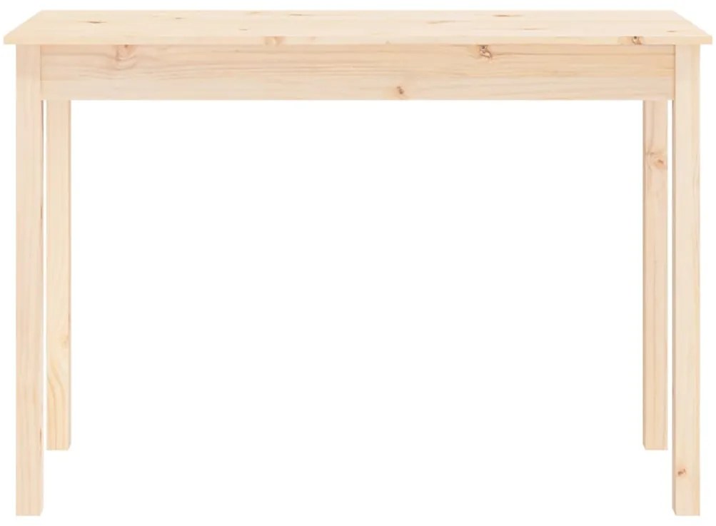 Mesa consola 110x40x75 cm madeira de pinho maciça