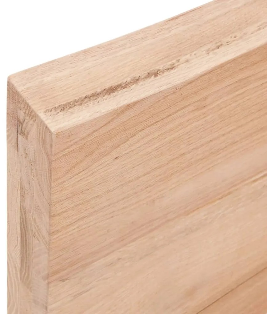 Prateleira de parede 60x60x(2-6) cm carvalho tratado castanho
