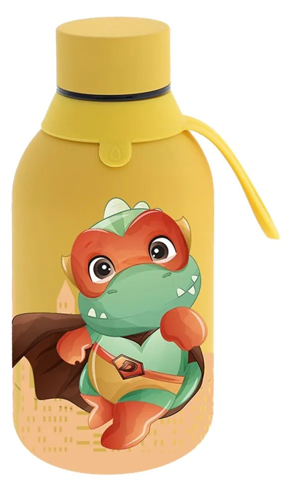 Garrafa Água Inox Mustard Super 350ML