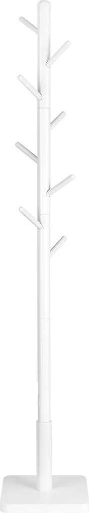 Cabide aspeto simples 30 x 30 x 175 cm branco