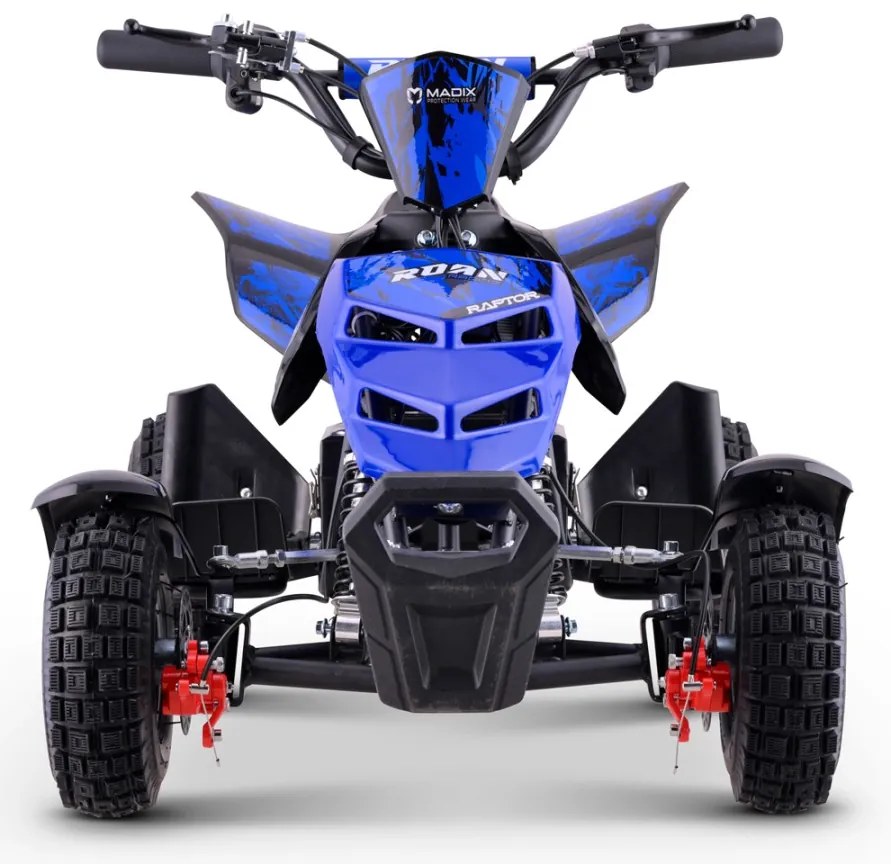 Mini Moto 4 elétrica para crianças Roan Raptor R4 500W Azul