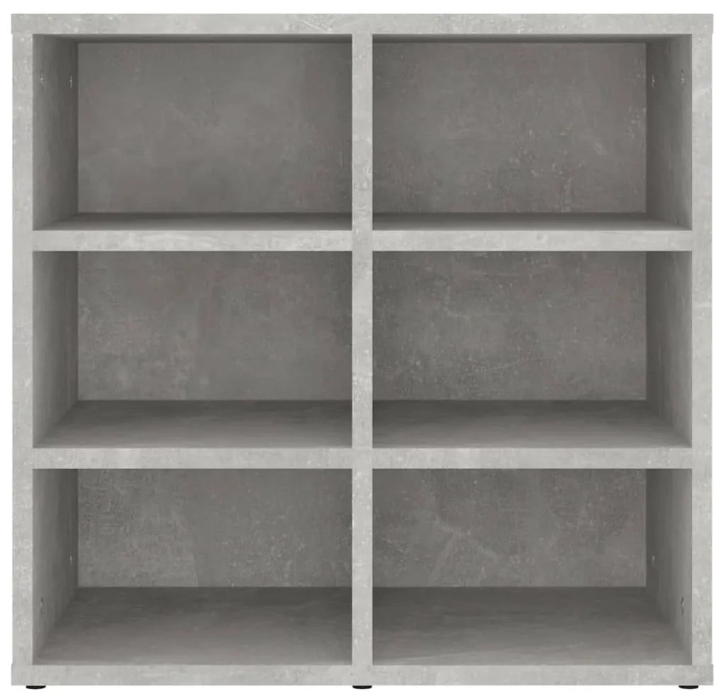Sapateira 52,5x30x50 cm cor Concreto Cinza
