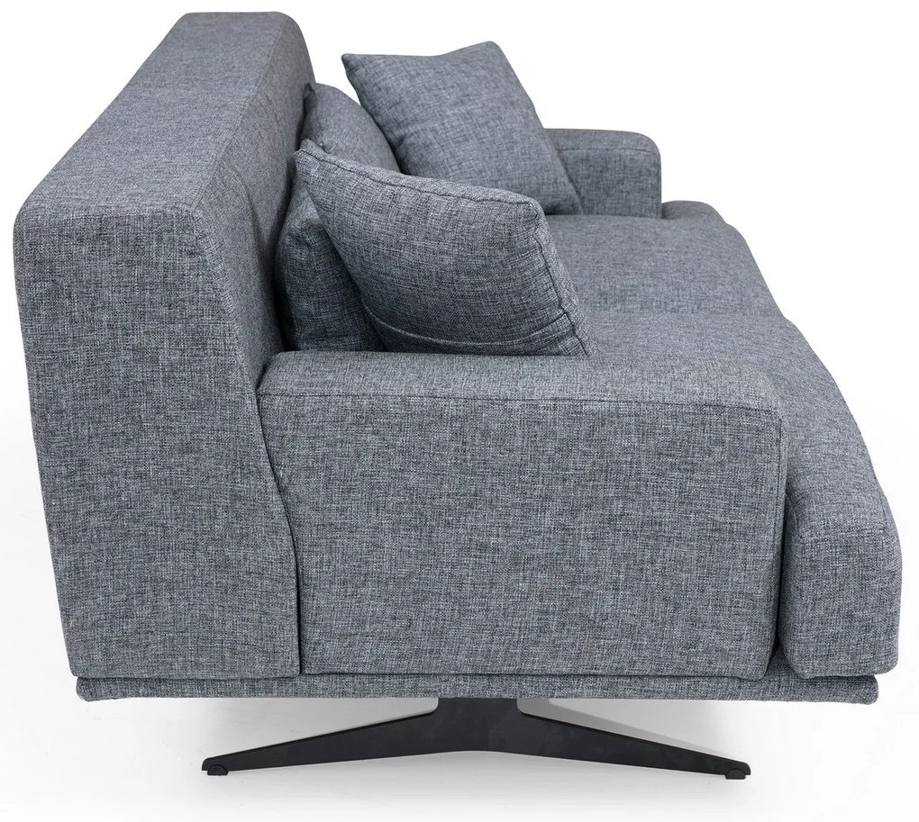 Sofá de 2 Lugares Bentley – Cinzento – 200 cm x 110 cm x 80 cm