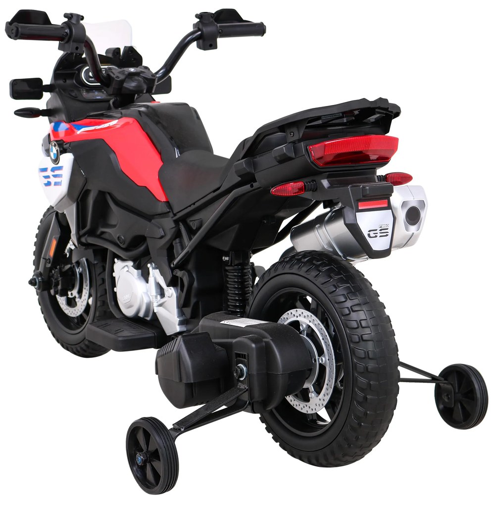 Mota elétrica para Crianças 12V BMW F850 GS Rodas Espuma EVA Vermelha