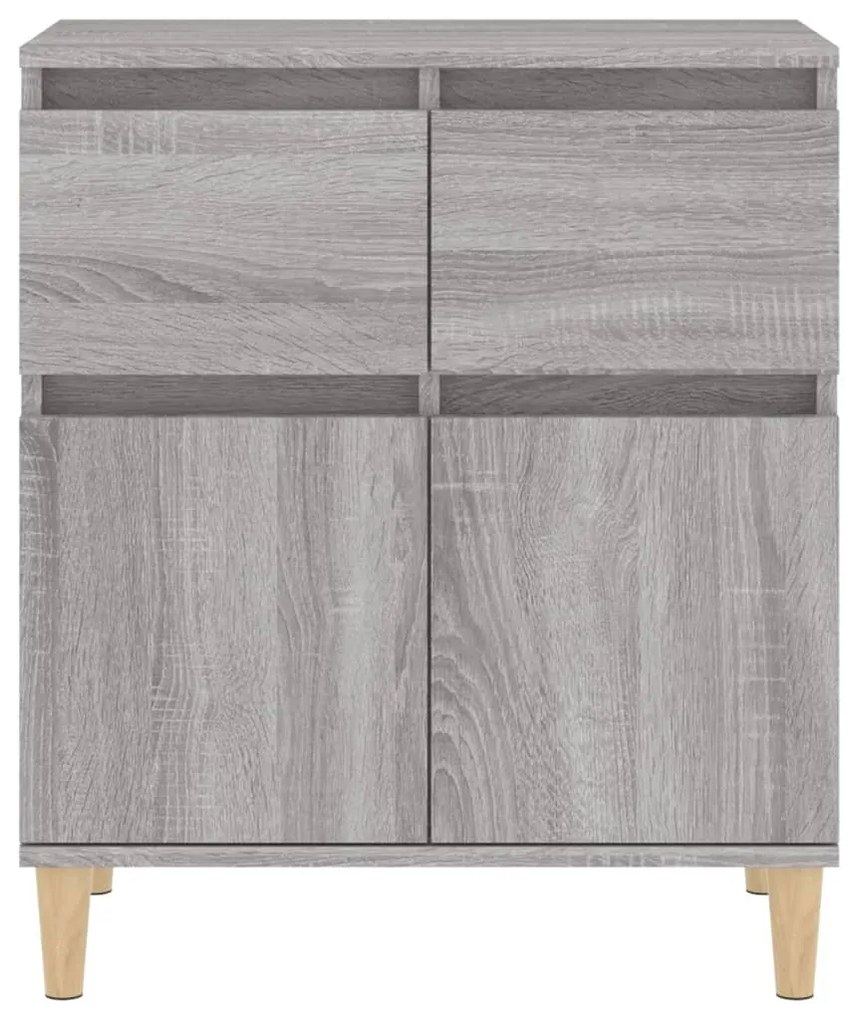 Aparador 60x35x70 cm derivados de madeira cinzento sonoma