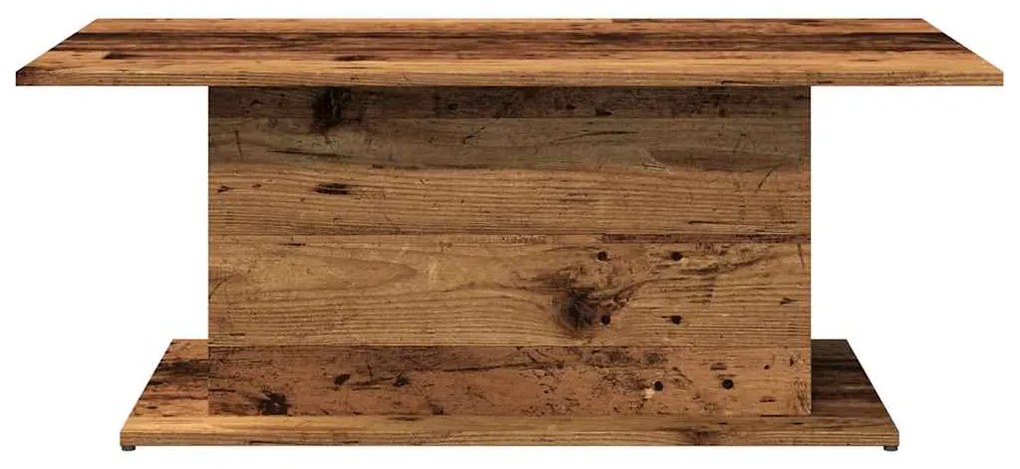 Mesa de centro 102x55,5x40cm derivados de madeira madeira velha