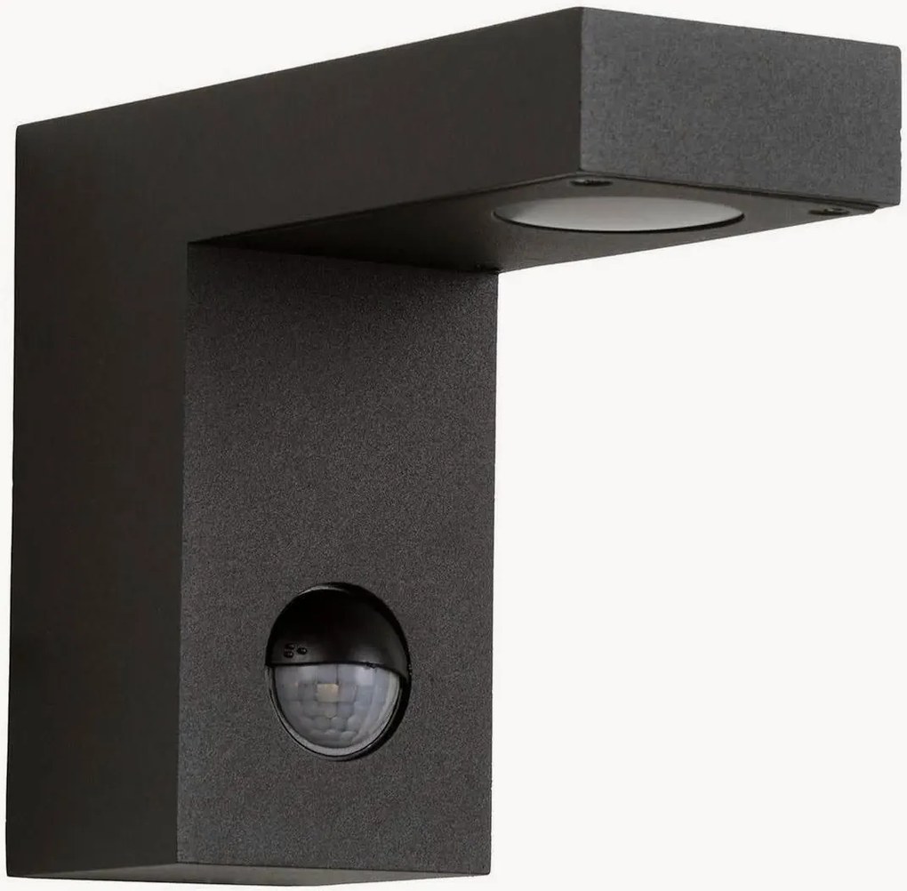 Candeeiro de parede LED para exterior com sensor de movimento Texas